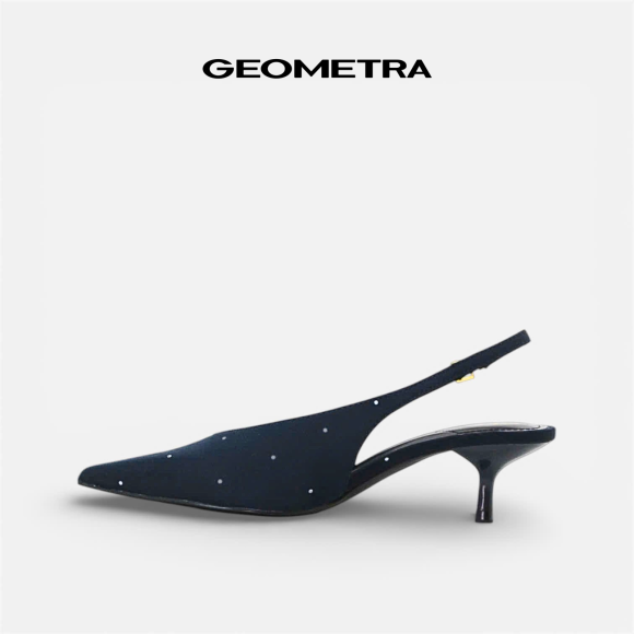 Giày cao gót Slingback Dark Sapphire - WSB0625