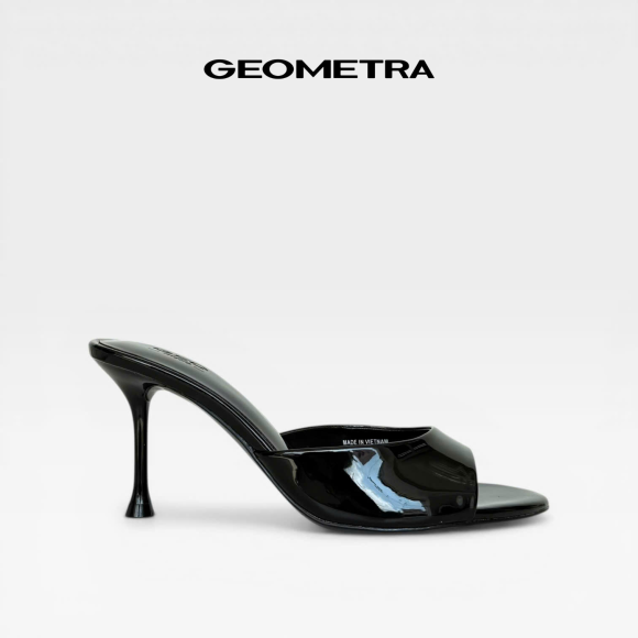 Dép cao gót hở mũi Peep Toe WDC0225 - GEOMETRA