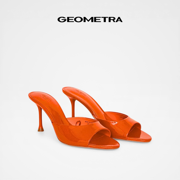 Dép cao gót hở mũi Peep Toe WDC0225 - GEOMETRA