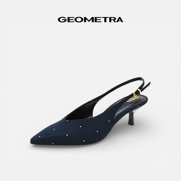 Giày cao gót Slingback Dark Sapphire - WSB0625