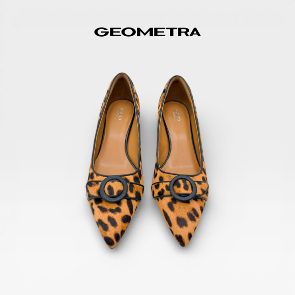 Giày Bít Mũi Nhọn Da Báo SavannaStep