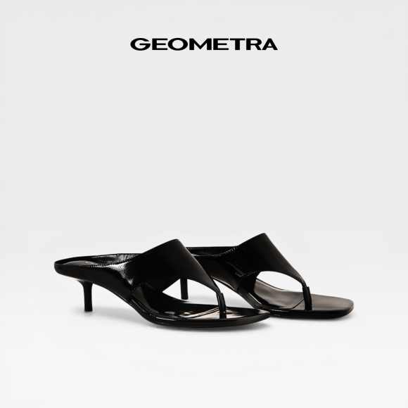 Dép xỏ ngón cao gót Berry Glow - WXN0125