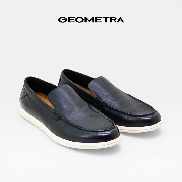 Giày lười nam moccasin MCS006 - GEOMETRA