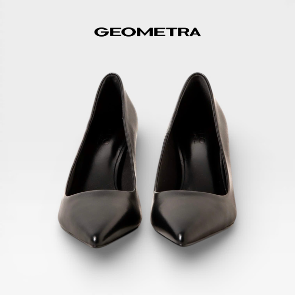 Giày cao gót bít mũi nhọn Raven Camellia