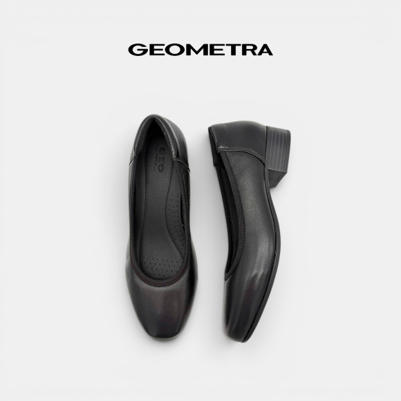 Giày cao gót bít mũi Alabaster Slide - WMT0525