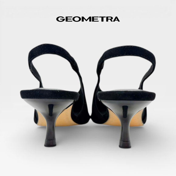 Giày Da Slingback Dawn Beige