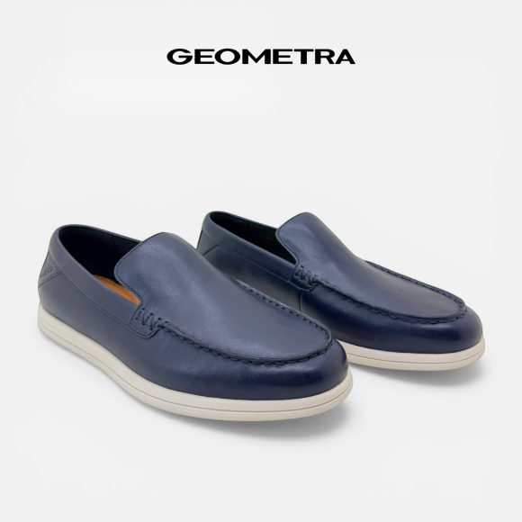 Giày lười nam moccasin MCS006 - GEOMETRA