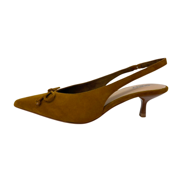 Giày Da Slingback Chestnut Air
